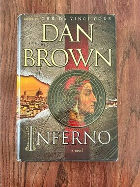 Dan Brown Inferno First Edition Hardcover Robert Langdon Thriller Novel Book